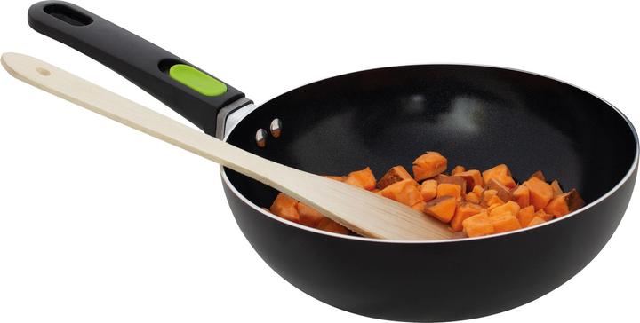 Image du produit Eurotrail Poêle wok en aluminium avec revêtement céramique