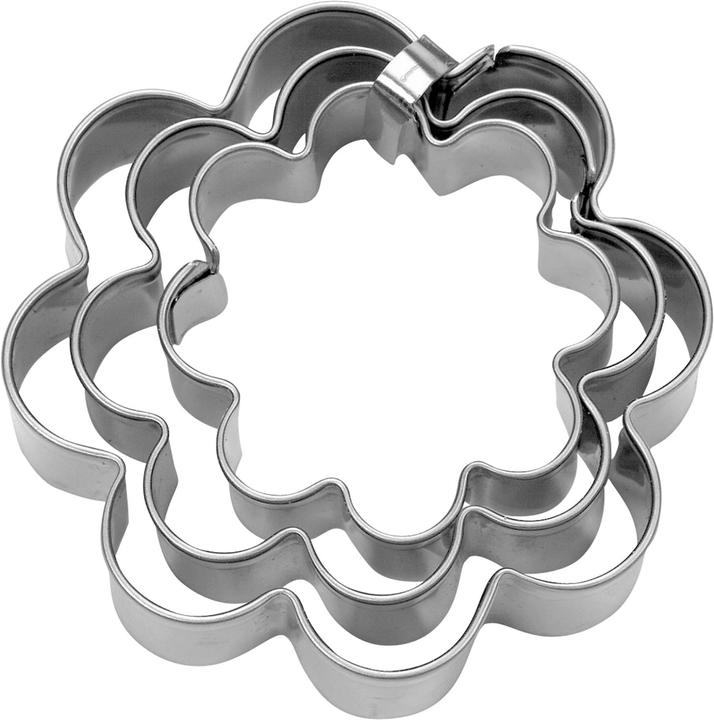 Städter Ausstechform Blume 3er-Set
