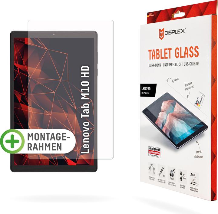 Immagine prodotto Displex Vetro per tablet, vetro protettivo per tablet (1 Pezzo/i, Tab M10 HD)