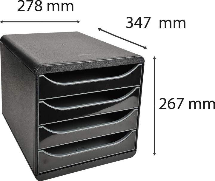 Actual product image Exacompta Self standing drawer boxes (A4+)