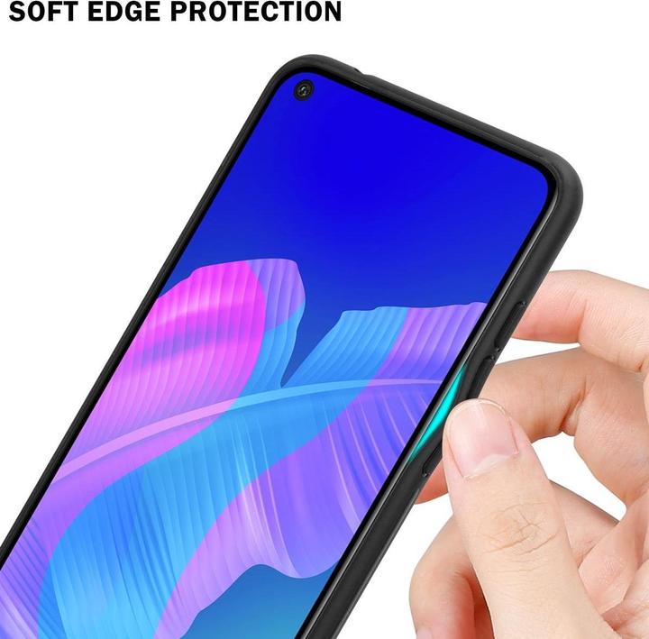 Image du produit Cadorabo Couverture en verre TPU 2 couleurs (Huawei P40 Lite E)