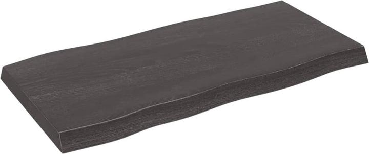 Produktbild VidaXL Tischplatte 100x50x6 cm Massivholz Eiche Behandelt (100 x 50 x 6 cm)