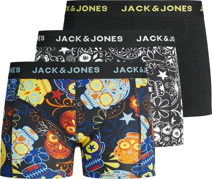 Jack & Jones Jungen 3er Pack Sugar Skull Print Boxershorts