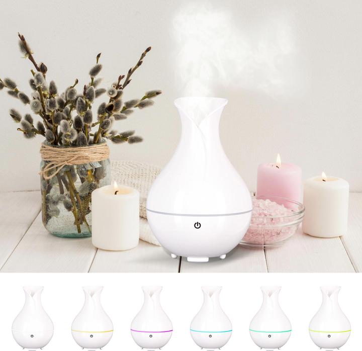 Produktbild Sixtol Aroma Diffuser Bloom weiss glänzend 200ml (200 ml)