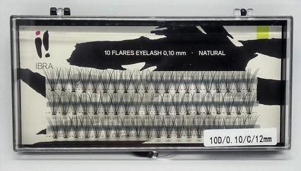 Produktbild Ibra Tufts Of False Eyelashes 0.10 C-12Mm (Künstliche Wimpern)