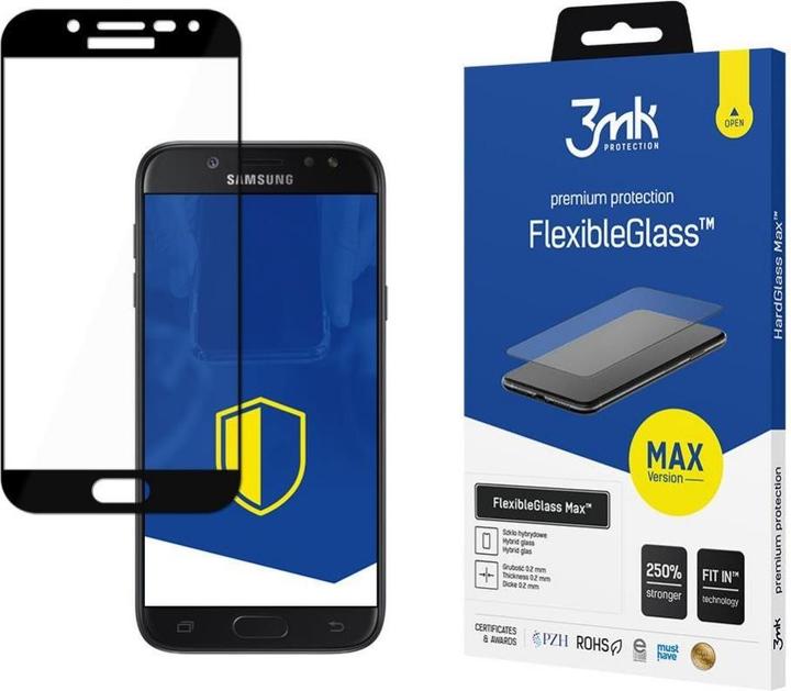 Immagine prodotto 3MK Samsung Galaxy J5 2017 Nero - FlexibleGlass Max? (1 Pezzo/i, Samsung Galaxy J5 (2017))