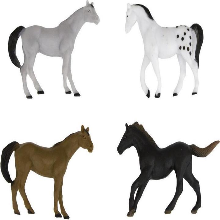 Actual product image Unique Plastic horses (10pcs)