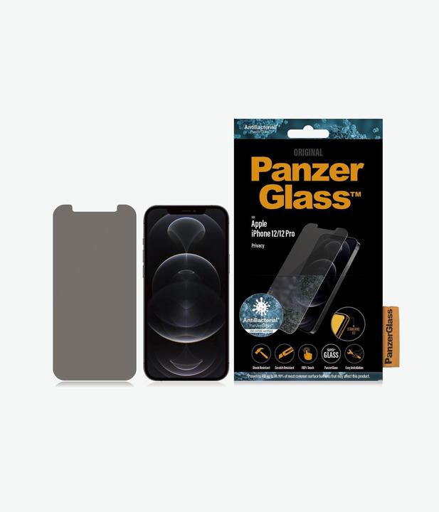 Produktbild PanzerGlass Screen Protector Privacy (1 Stück, Apple iPhone 12, Apple iPhone 12 Pro)