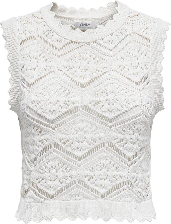 Only Normal geschnitten Rundhals Tragetasche Gestricktes Oberteil (XS)
