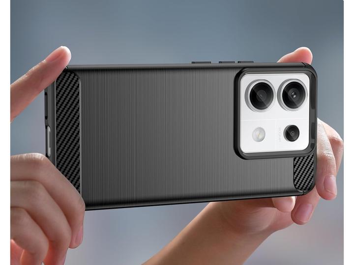 Immagine prodotto Screenguard Custodia morbida in carbonio spazzolato (Xiaomi Redmi Note 13 Pro 5G)