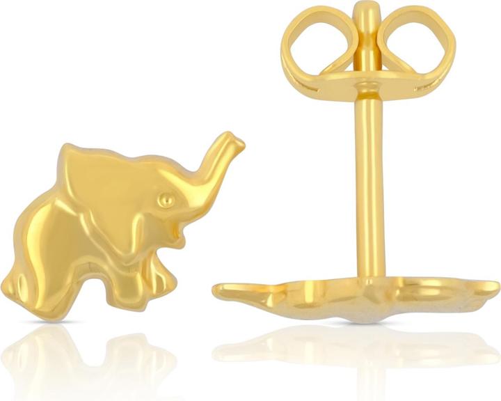 Muau Elefant (750/18K Gelbgold)