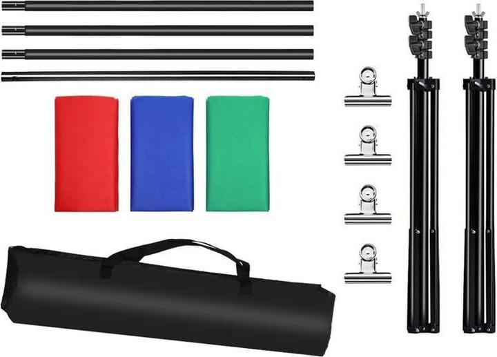 Produktbild Puluz Green Screen Studio Hintergrund Kit (300 cm, 200 cm)