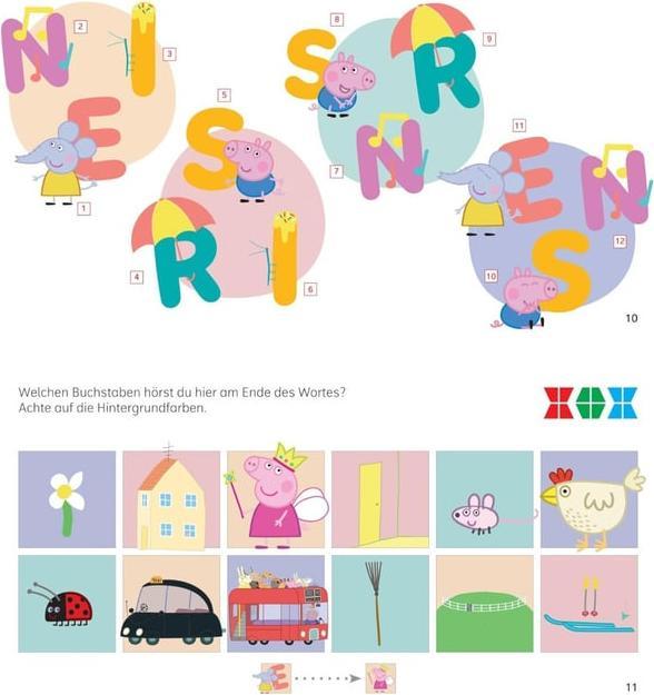 Image du produit mini Buchstabieren Peppa Pig (Allemand, 2024)