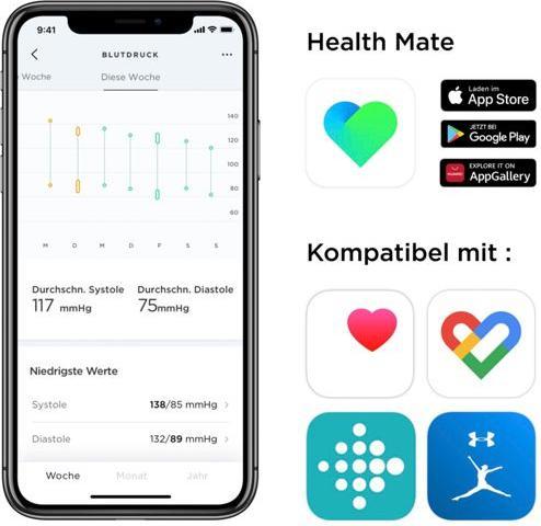 Produktbild Withings BPM Connect (Blutdruckmessgerät Oberarm)