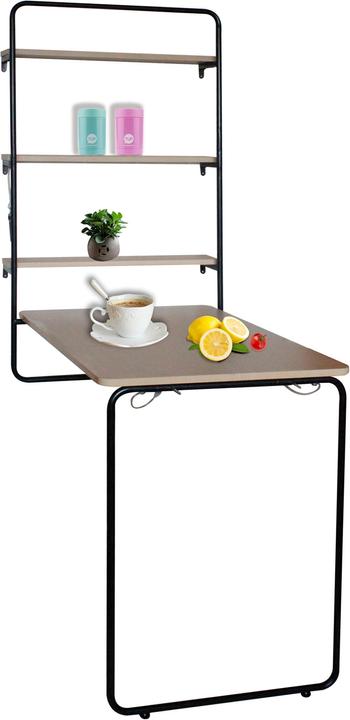 Image du produit HTI-Line Table murale pliante (64 x 19 x 107 cm)