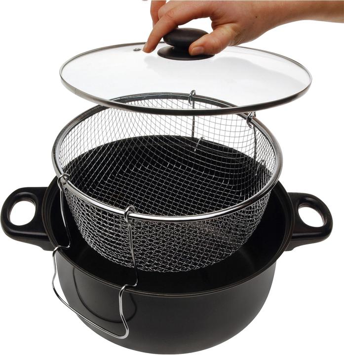 Produktbild HTI-Living Fritiertopf (26 cm, Bratpfanne, Stahl)