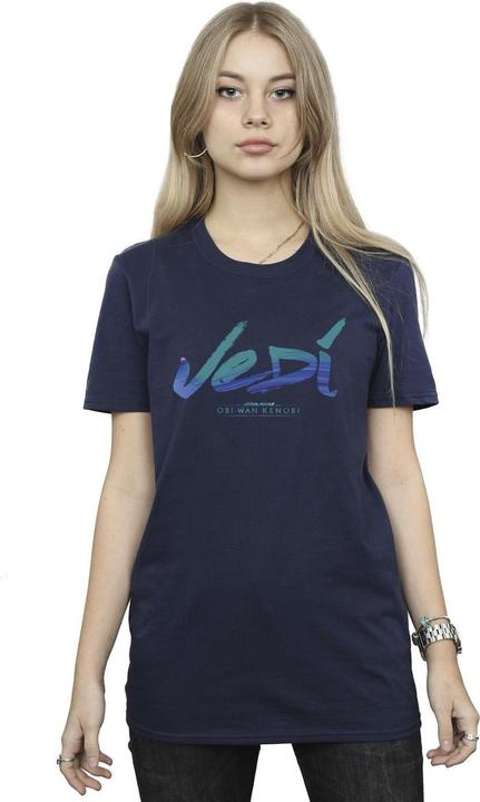 Produktbild Star Wars ObiWan Kenobi Jedi Painted Font TShirt (XXL)
