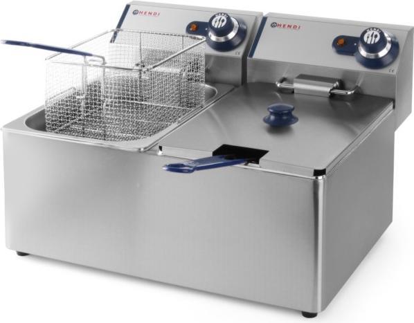 Actual product image Hendi Deep fryer, Blue Line 2x8L