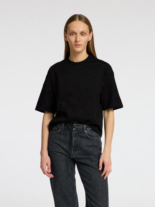 Actual product image Selected Femme Besticktes Crop-T-Shirt (S)