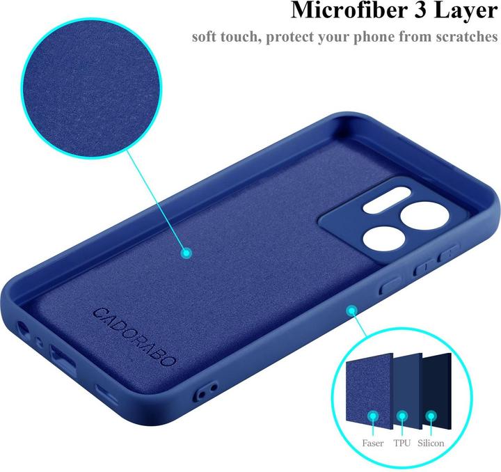 Produktbild Cadorabo Hülle für Motorola Edge 40 TPU im Liquid Schutz Silikon Design (Motorola Edge 40)