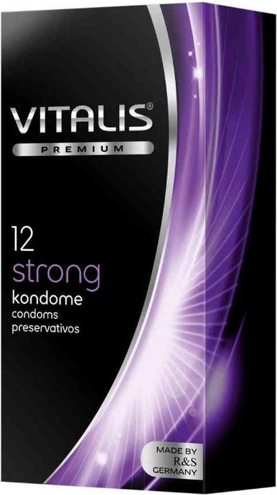 Immagine prodotto Vitalis PREMIUM "Strong" 3 preservativi extra sicuri per posizioni selvagge (3 pz.)