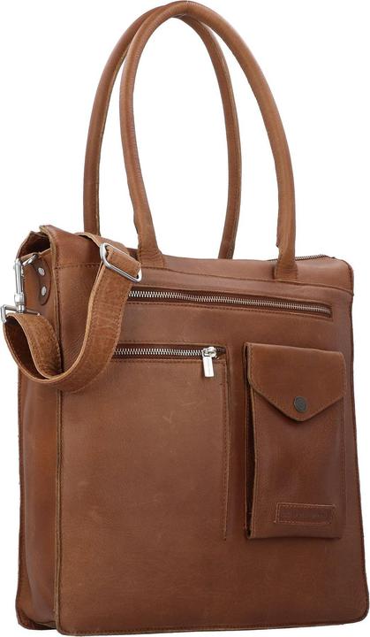Actual product image Cowboysbag - Hudson Laptop Bag Cognac (18.11")