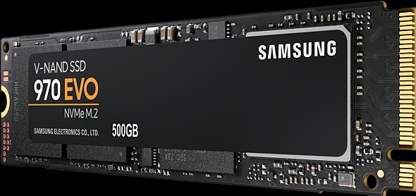 Actual product image Samsung 970 Evo (500 GB, M.2 2280)