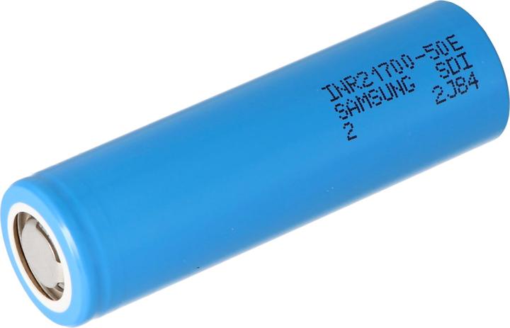 Produktbild Samsung Akku INR21700 50E max. 15A (1 Stk., 21700, 5000 mAh)