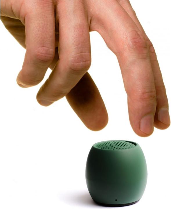 Actual product image Boompods Zero Bluetooth® Speaker Handsfree, Shockproof, Waterproof Green (5 h, Rechargeable battery operated)