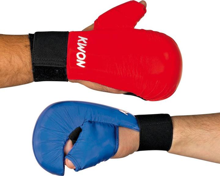 Actual product image Kwon Karate gloves with thumb loops (L)