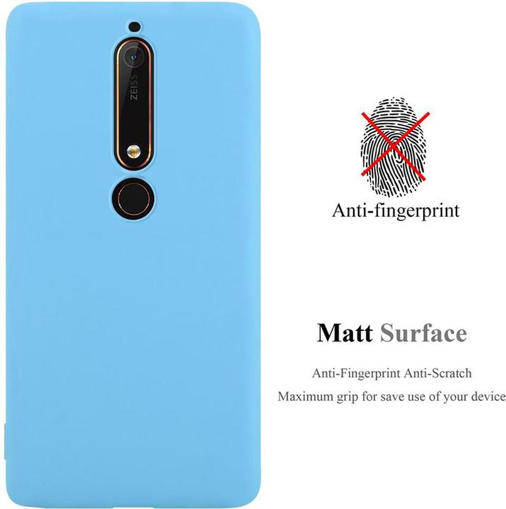 Produktbild Cadorabo TPU Candy Cover (Nokia 6.1, Nokia X6 2018)