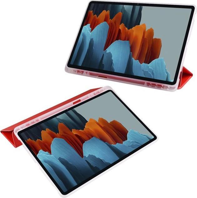 Actual product image MU Classic Triple foldable case with stylus holder (Galaxy Tab S7+)