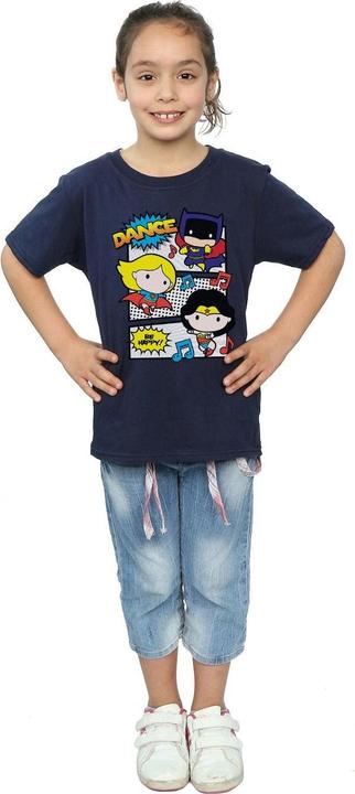 Immagine prodotto Chibi Super Friends Dance Maglietta Ragazze (140, 146)
