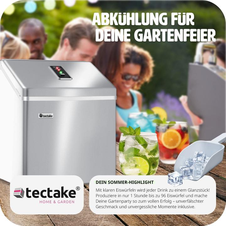 Actual product image tectake Ice cube machine (CH plug)