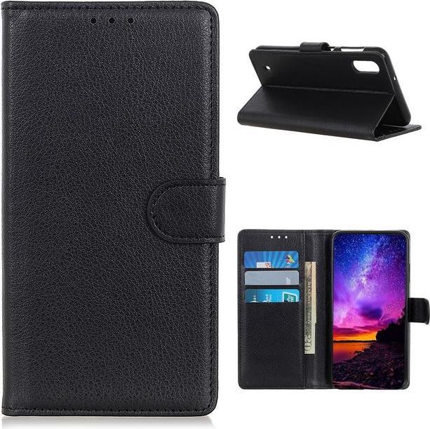 Actual product image MU Classic Litchi Leather Bookcover Series (Wiko Y81)