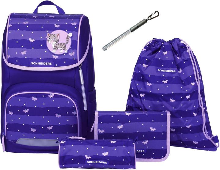 Produktbild Schneiders Schultaschenset Blissy Butterfly lavend. (19 l)