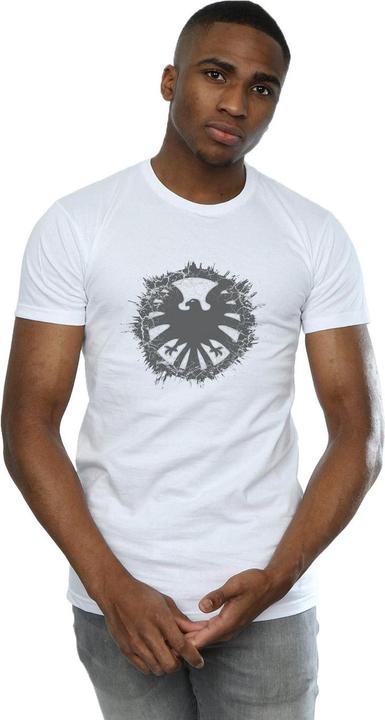 Image du produit Mens Agents Of SHIELD Brushed Logo T-Shirt (3XL)
