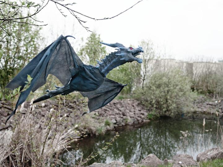Produktbild Europalms Halloween Flying Dragon, 120cm
