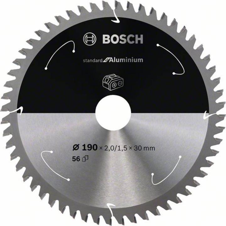 Actual product image Bosch Professional Zubehör PRO Aluminium cordless circular saw blade, 190 x 2 x 30 mm