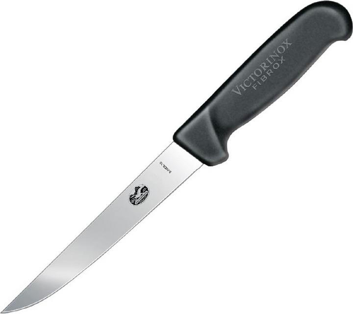 Immagine prodotto Victorinox Coltello da chef Fibrox, coltello per disossare, lama extra affilata, acciaio inossidabile (12 cm)