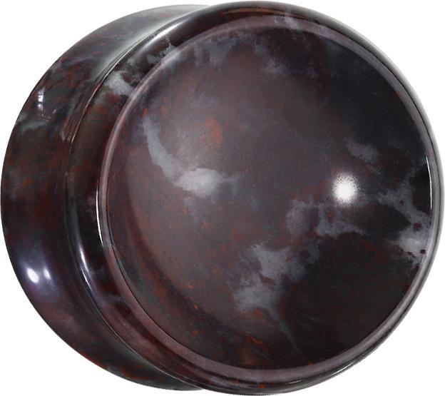 Produktbild Star Piercing Flared Plug aus Blutstein (ohne Messing, Mineralisch)