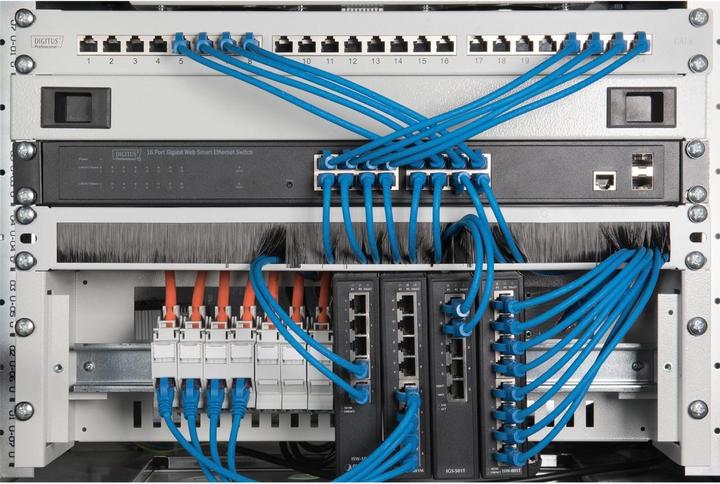 Actual product image Digitus 483 mm 48,26Cm 19inchHatrack 3U