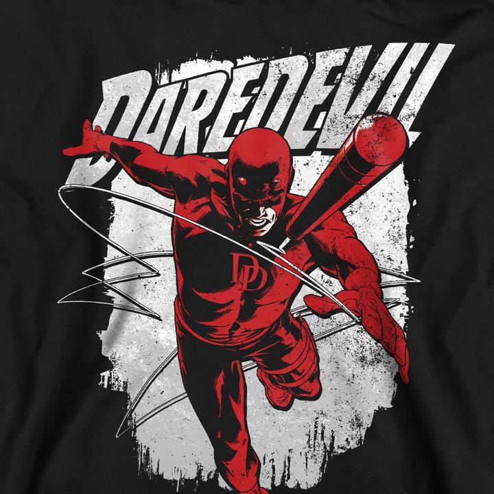 Actual product image Daredevil Unisex Adult Nunchucks Sweatshirt (XXL)