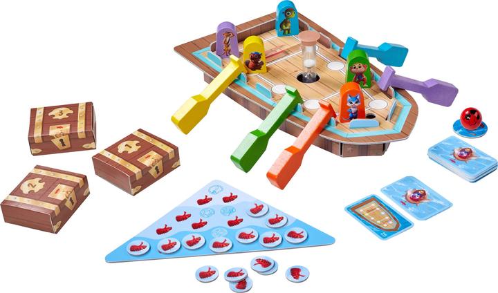 Actual product image Haba Captain Pepe Treasure Ahoy (German)