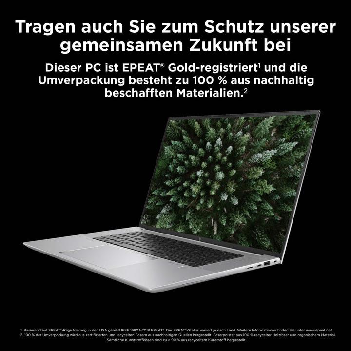 Actual product image HP ZBook Studio 16 G11 Intel Core Ultra 7 155H 40.64cm 16inch WUXGA 32GB 1TB/SSD NVIDIA RTX 4070 8GB (16", Intel Core Ultra 7 155H, 32 GB, 1000 GB, DE)