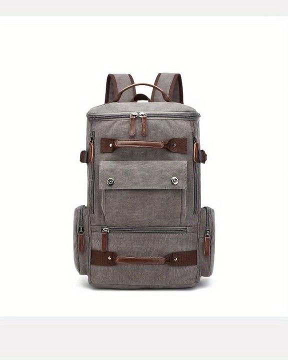 Produktbild Only-Bags.Store Mode langlebig Multifunktions-Leinwand Rucksack, Wandern Tasche