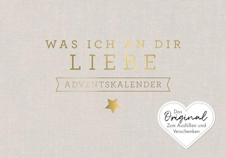 Produktbild Was ich an dir liebe