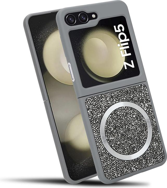 Image du produit Cadorabo Coque pour Samsung Galaxy Z FLIP 5 Paillettes Scintillant Design (Samsung Galaxy Z Flip 5G)