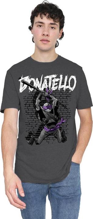 Actual product image Teenage Mutant NT Unisex Adult Donatello T-Shirt (L)