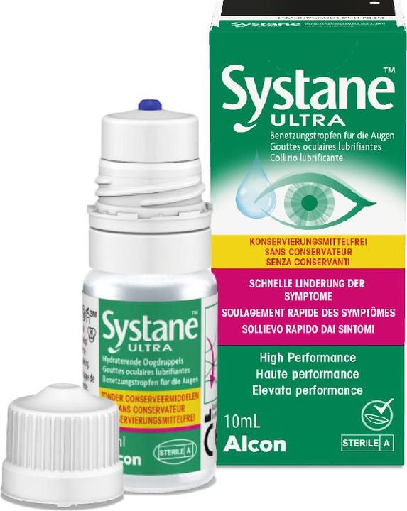 Produktbild Systane Ultra Benetzungstropfen (10 ml, Systane Ultra Benetzungstropfen ohne Konservierungsmittel)